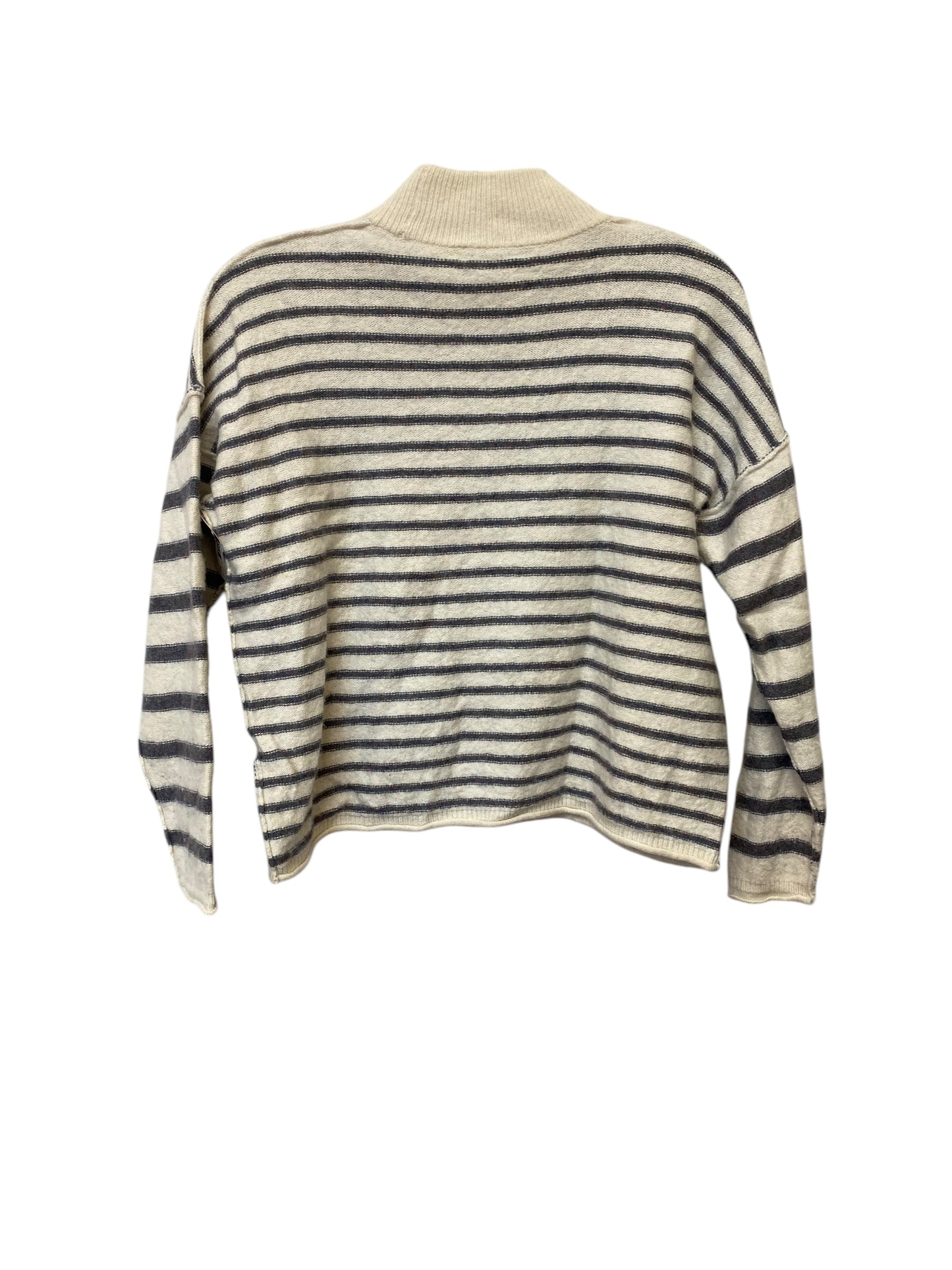 Sweater By Madewell In Cream & Grey, Size: S