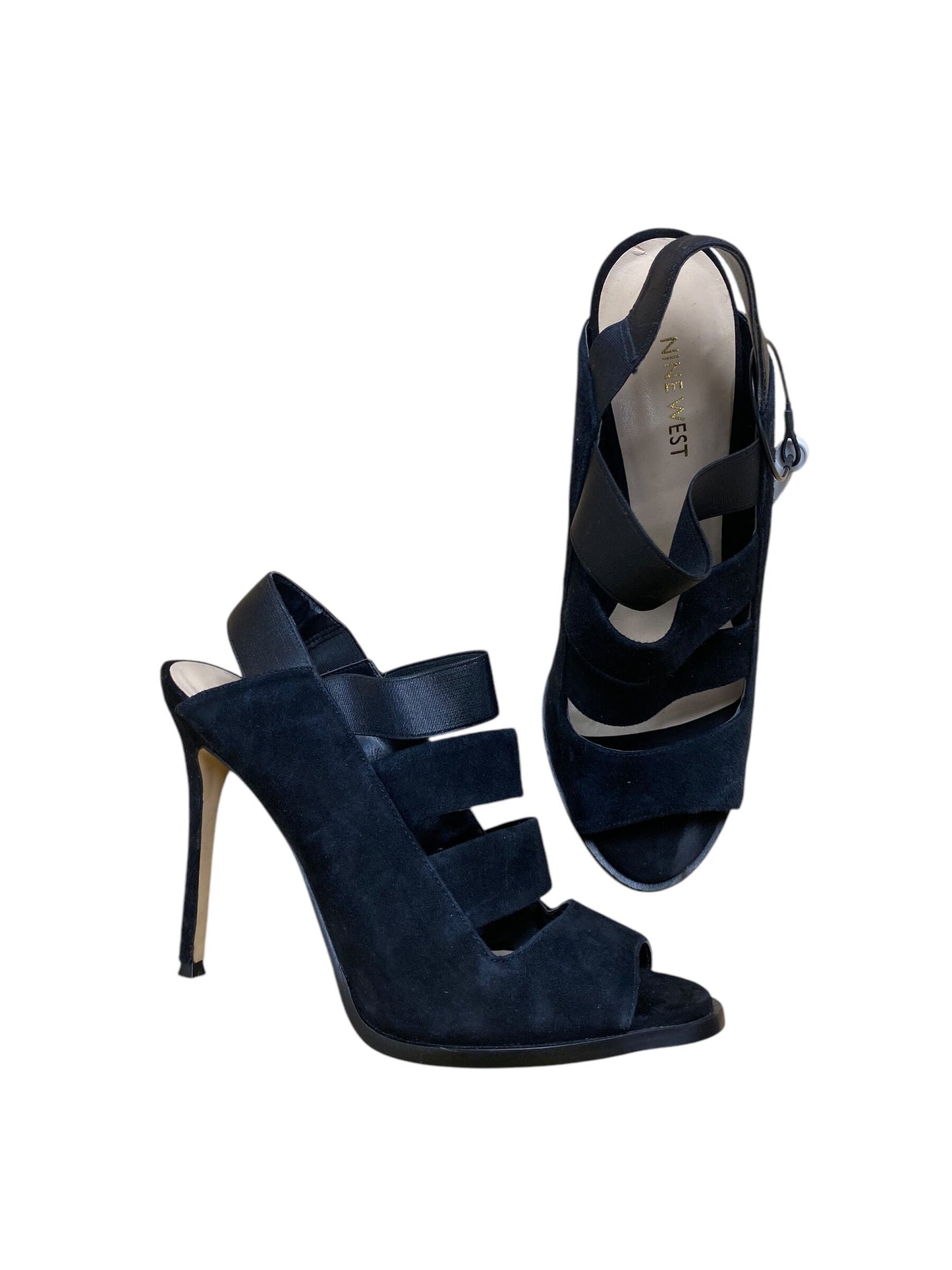 Sandals Heels Stiletto By Nine West  Size: 8