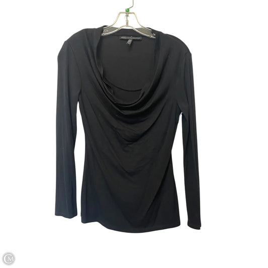 Top Long Sleeve By White House Black Market In Black, Size: Xs