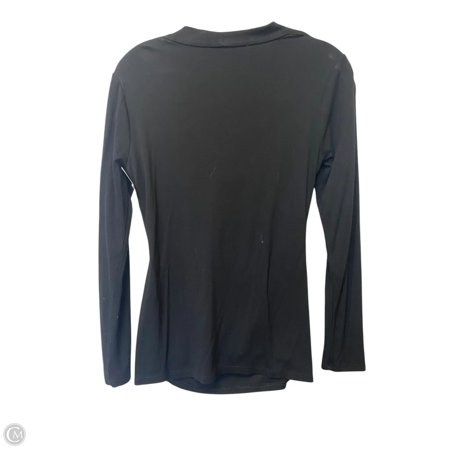 Top Long Sleeve By White House Black Market In Black, Size: Xs