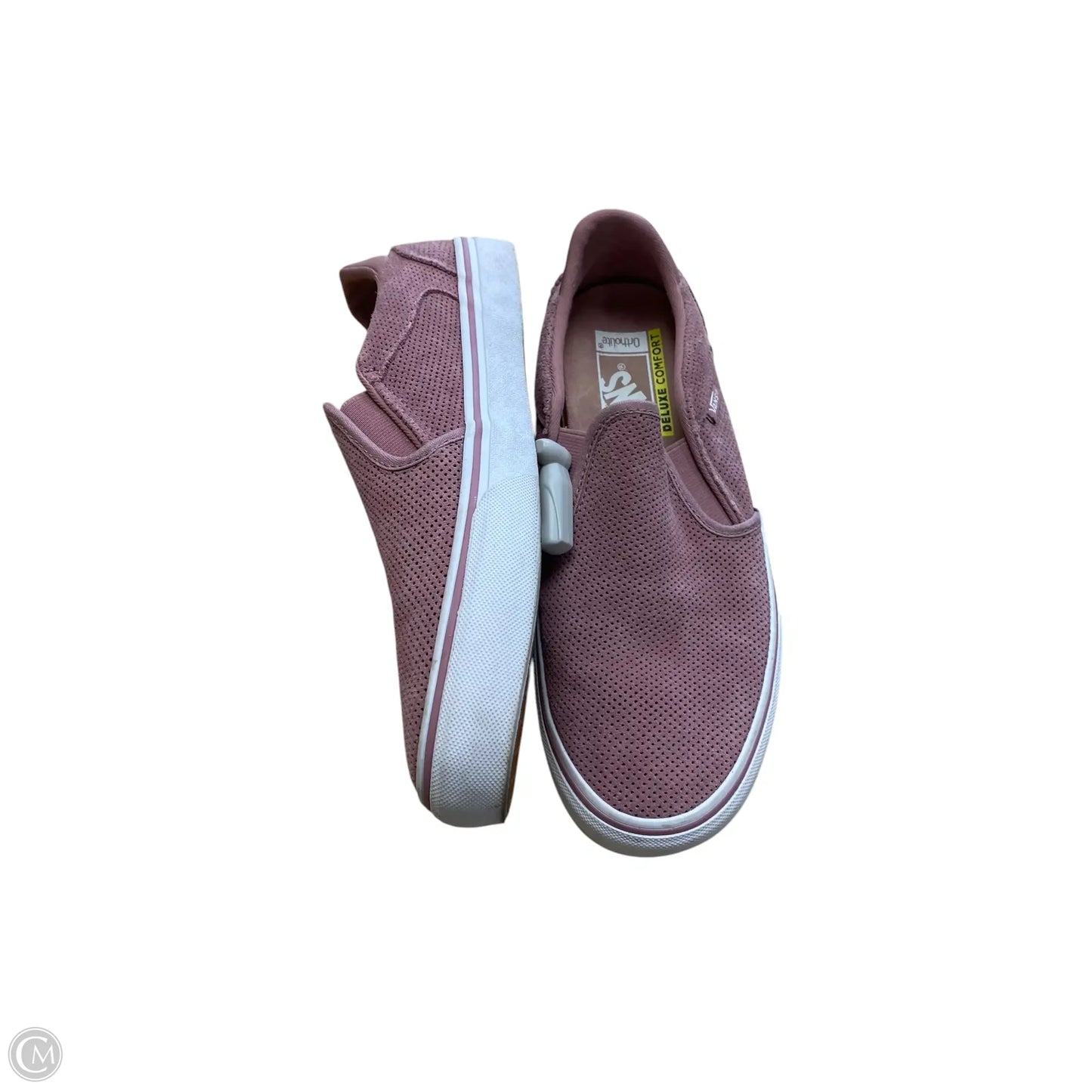 Shoes Flats By Vans In Pink, Size: 10