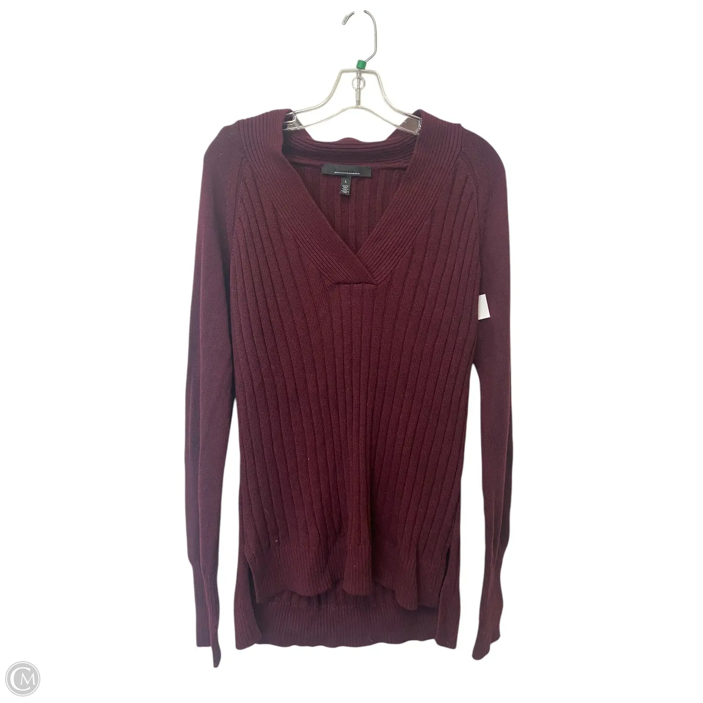 Sweater By White House Black Market In Maroon, Size: L