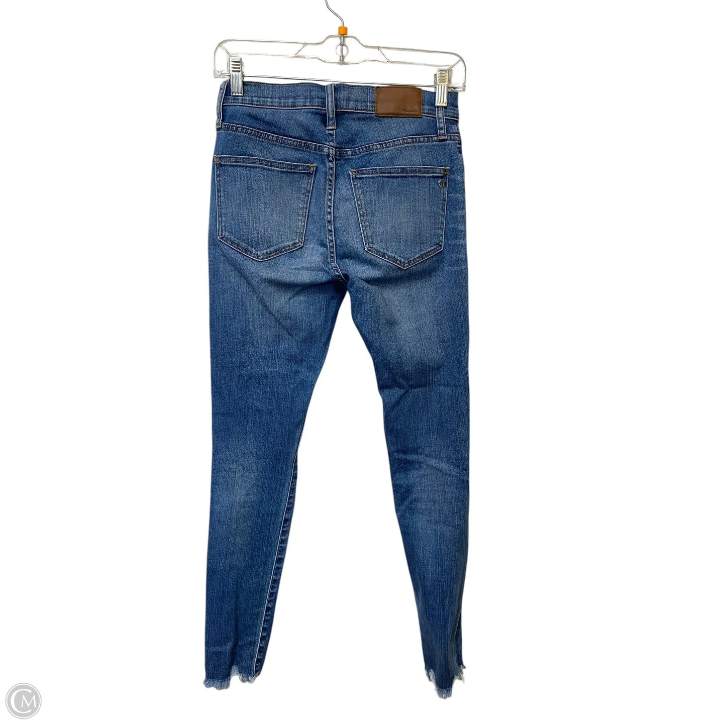 Jeans Skinny By Madewell In Blue Denim, Size: 0