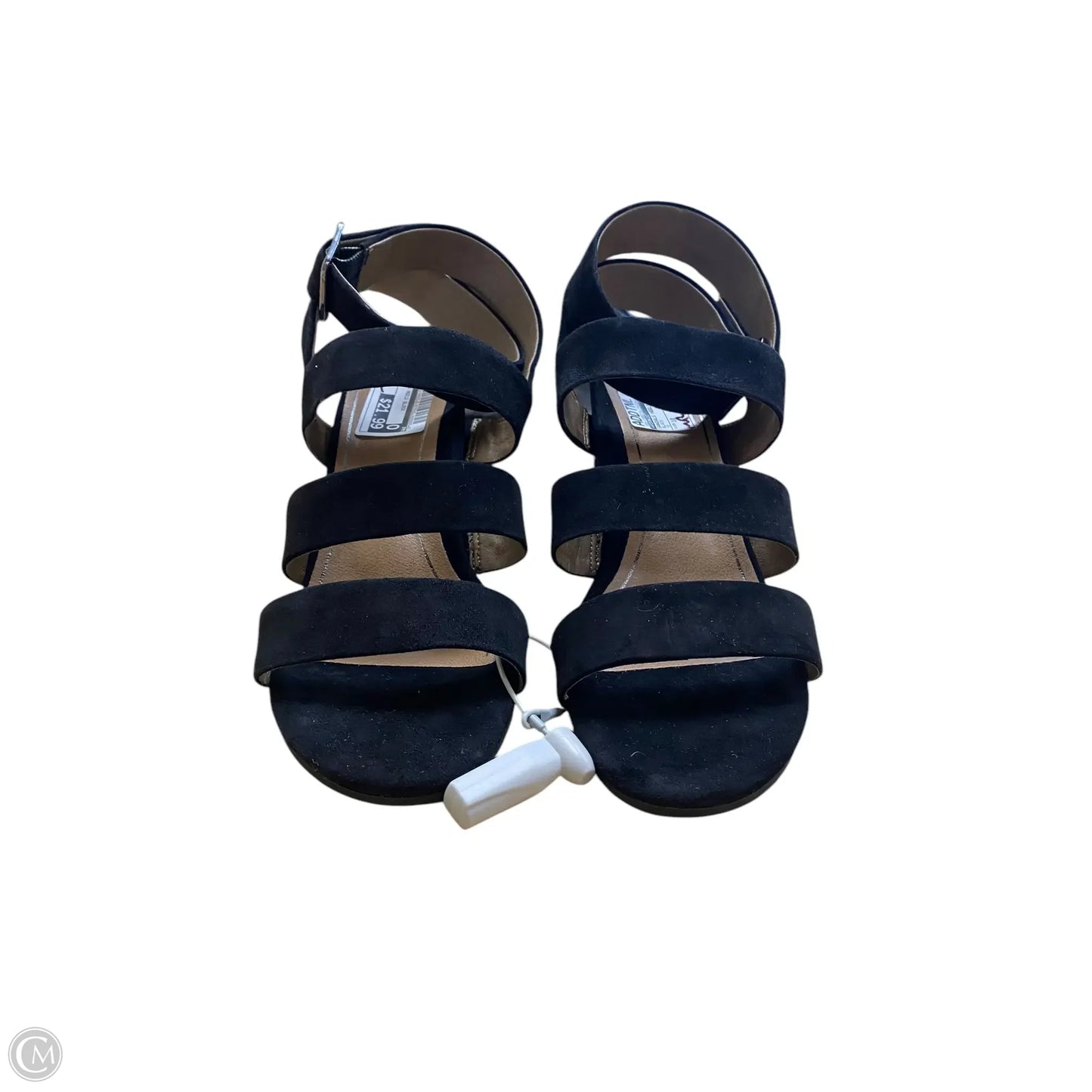 Sandals Heels Block By Vionic In Black, Size: 10