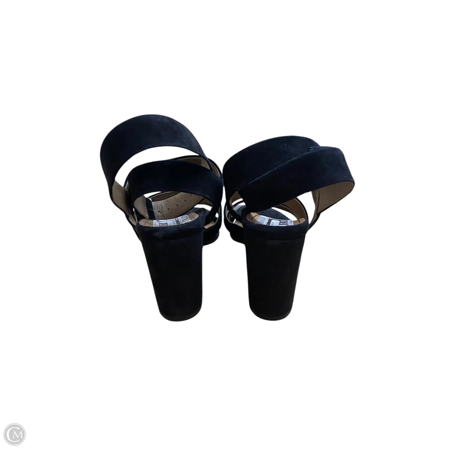 Sandals Heels Block By Vionic In Black, Size: 10