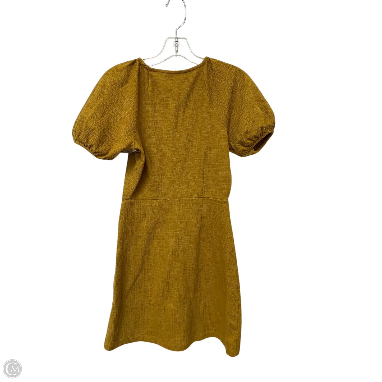 Dress Casual Short By Madewell In Yellow, Size: Xxs