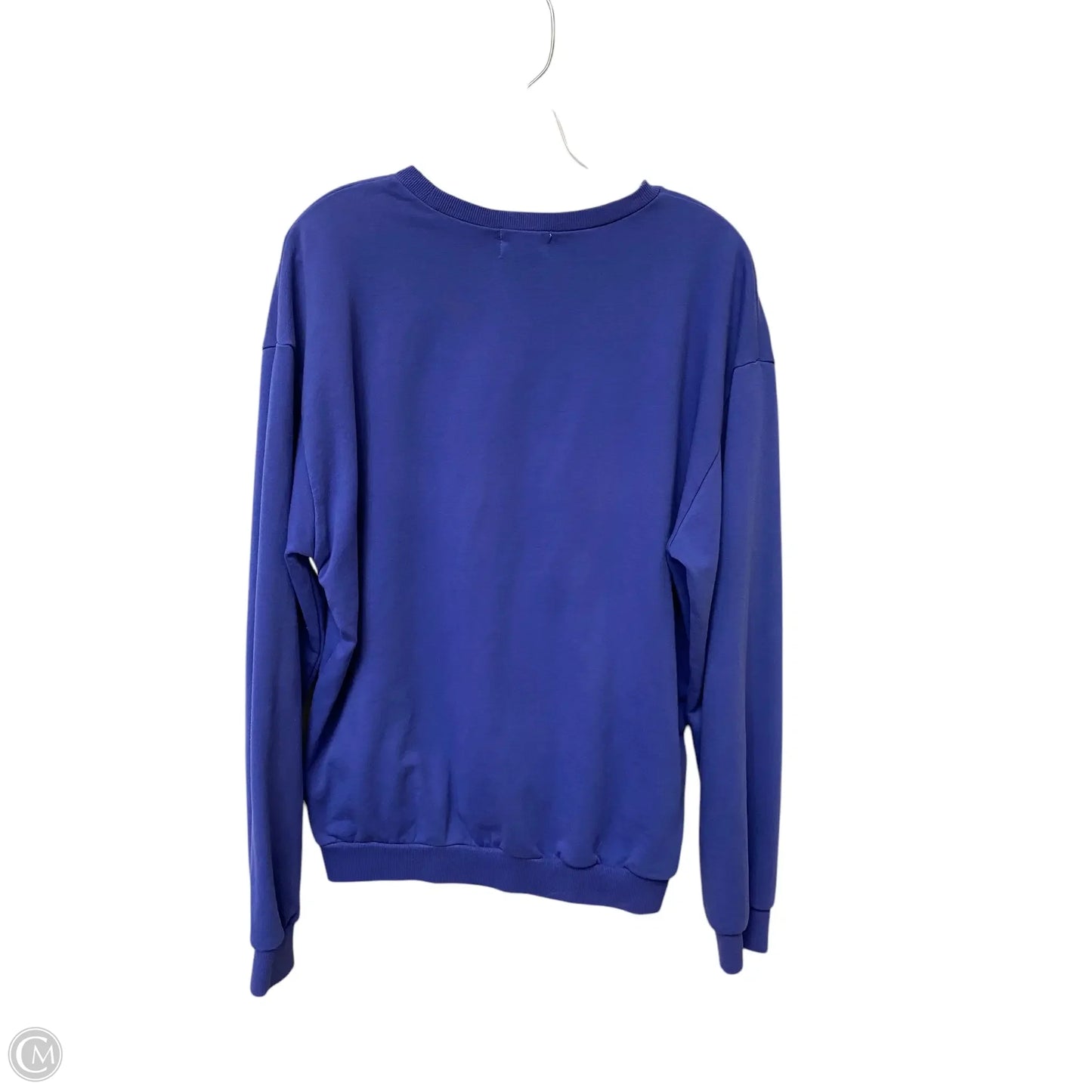 Sweatshirt Crewneck By Clothes Mentor In Blue, Size: Xl