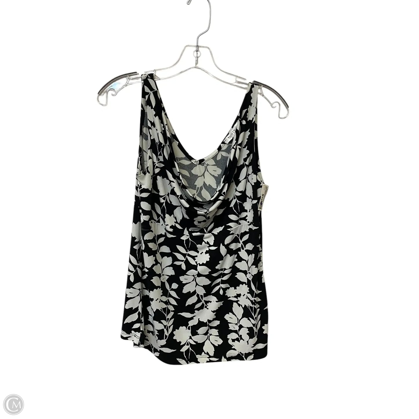 Top Sleeveless By White House Black Market In Black & White, Size: M