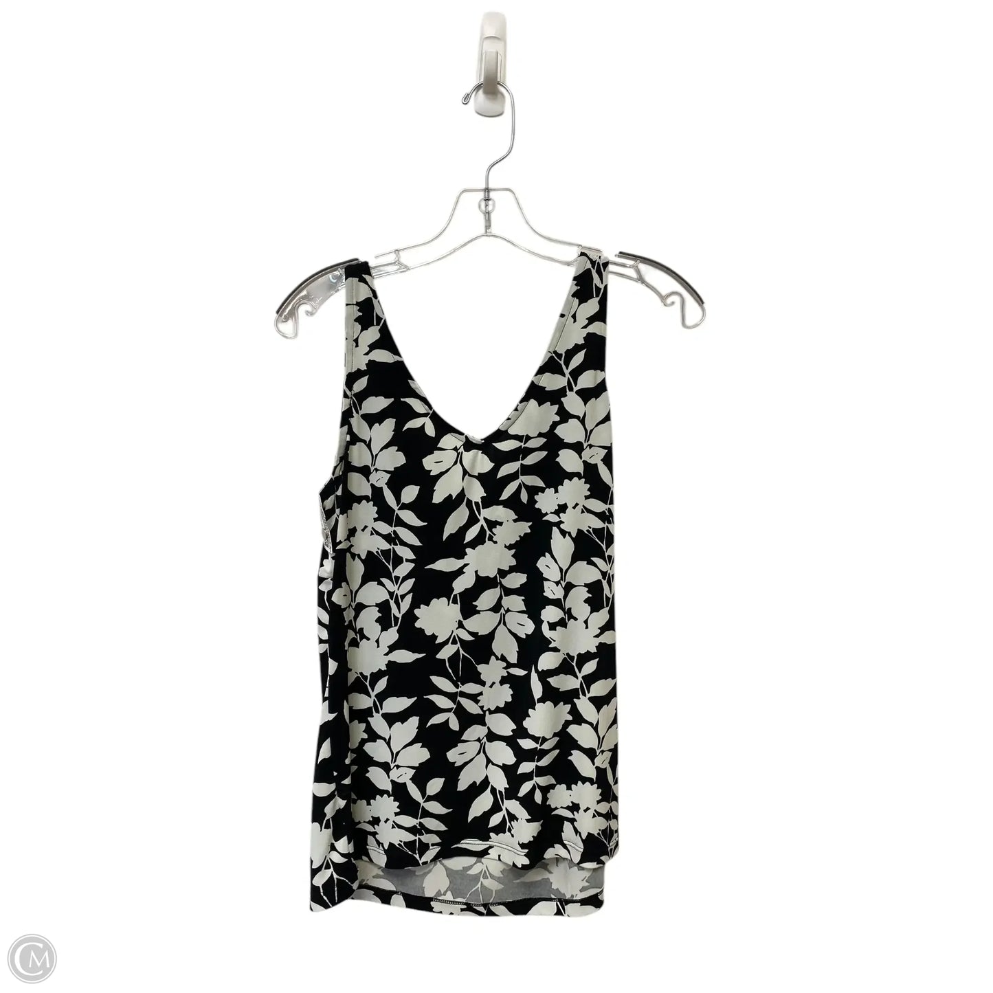 Top Sleeveless By White House Black Market In Black & White, Size: M