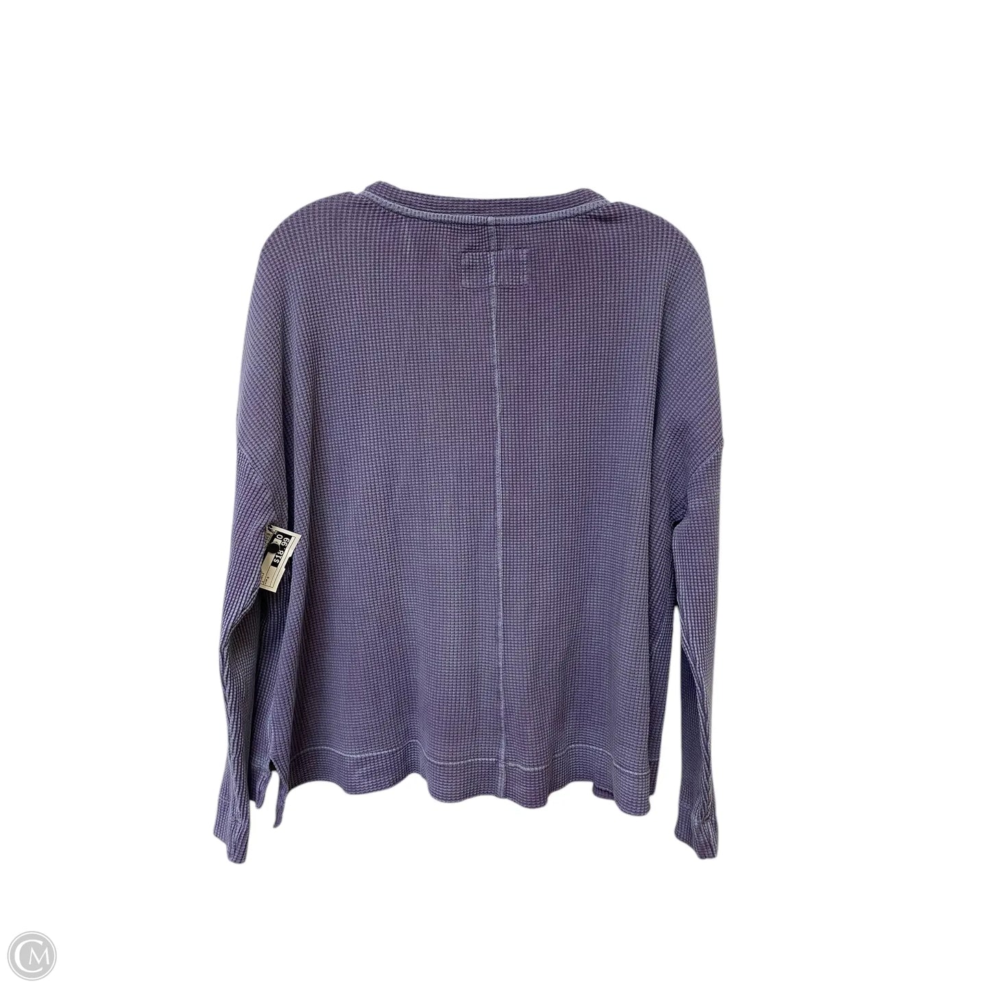 Top Long Sleeve By Pilcro In Purple, Size: S