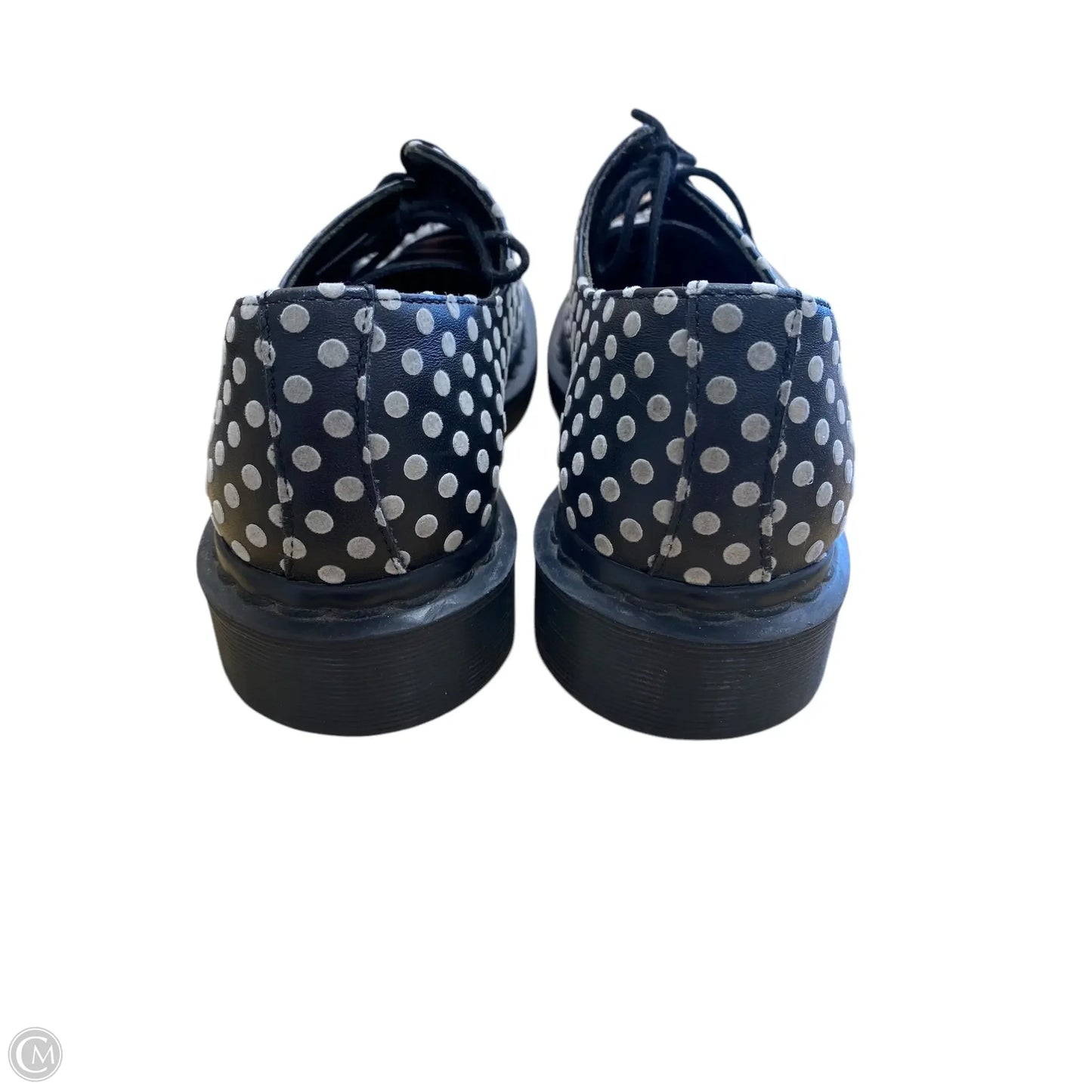 Shoes Flats By Dr Martens In Polkadot Pattern, Size: 7