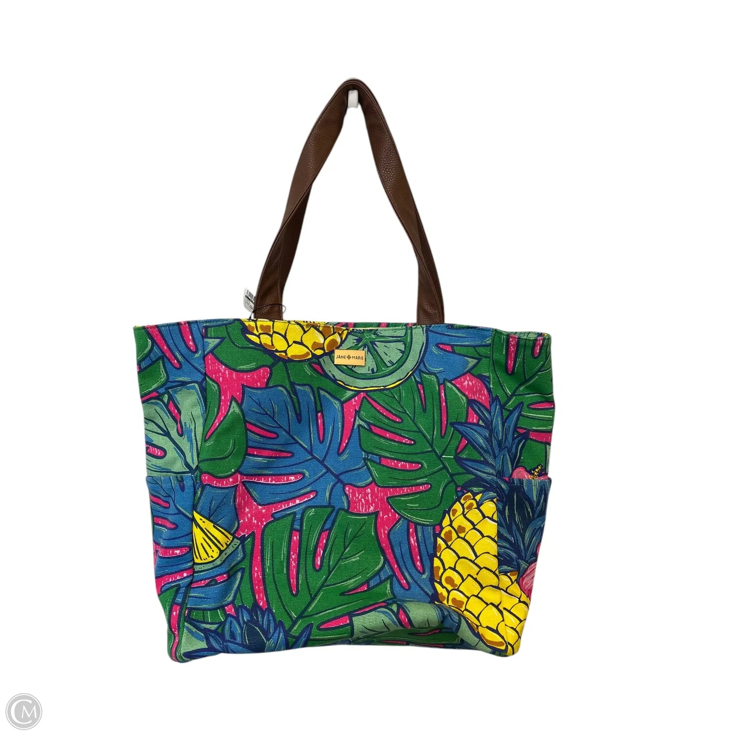 Tote By Clothes Mentor, Size: Large