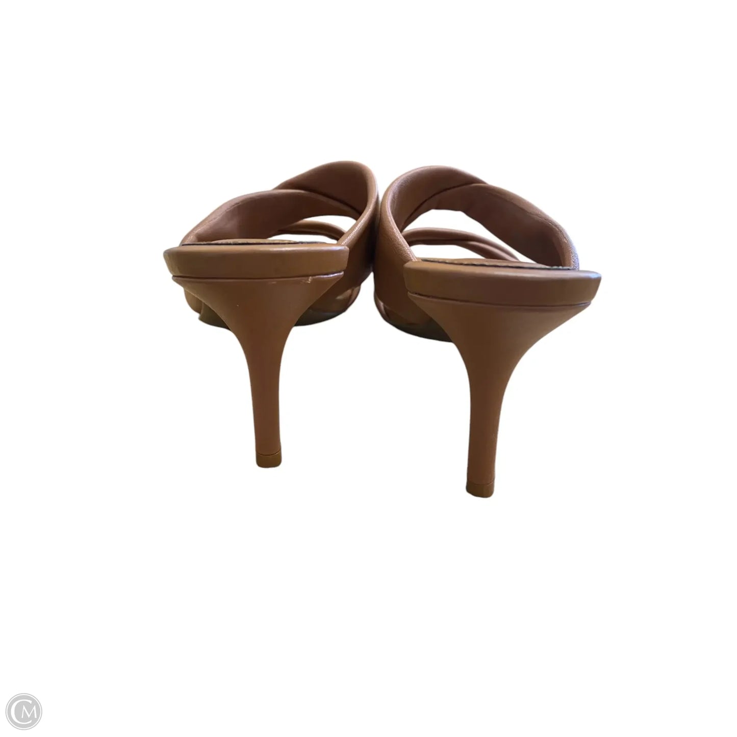 Sandals Heels Kitten By Aldo In Brown, Size: 8.5