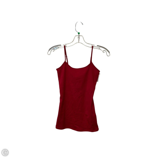 Tank Top By White House Black Market In Red, Size: Xxs