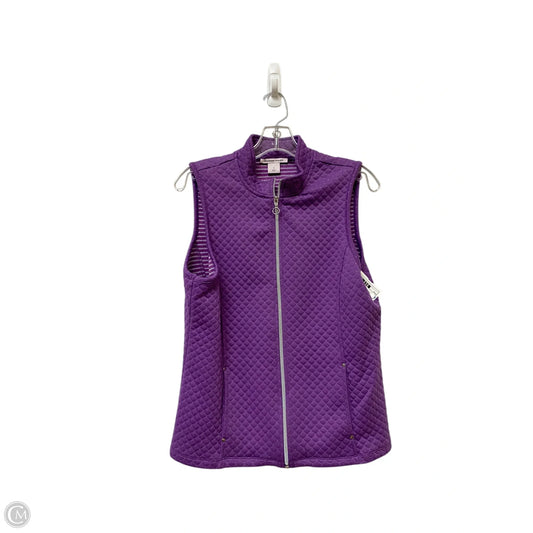 Vest Other By Allison Daley In Purple, Size: S