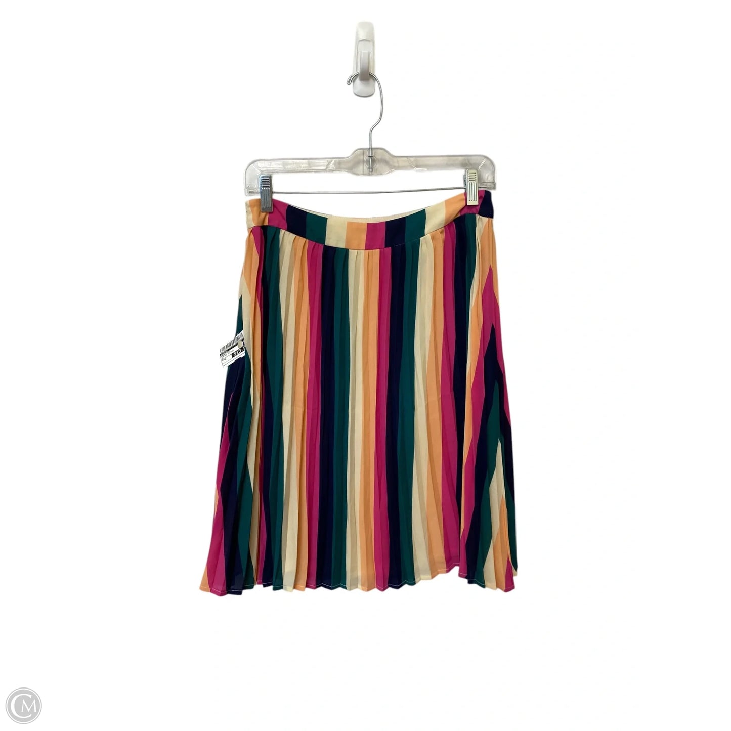 Skirt Midi By Gibson In Striped Pattern, Size: S