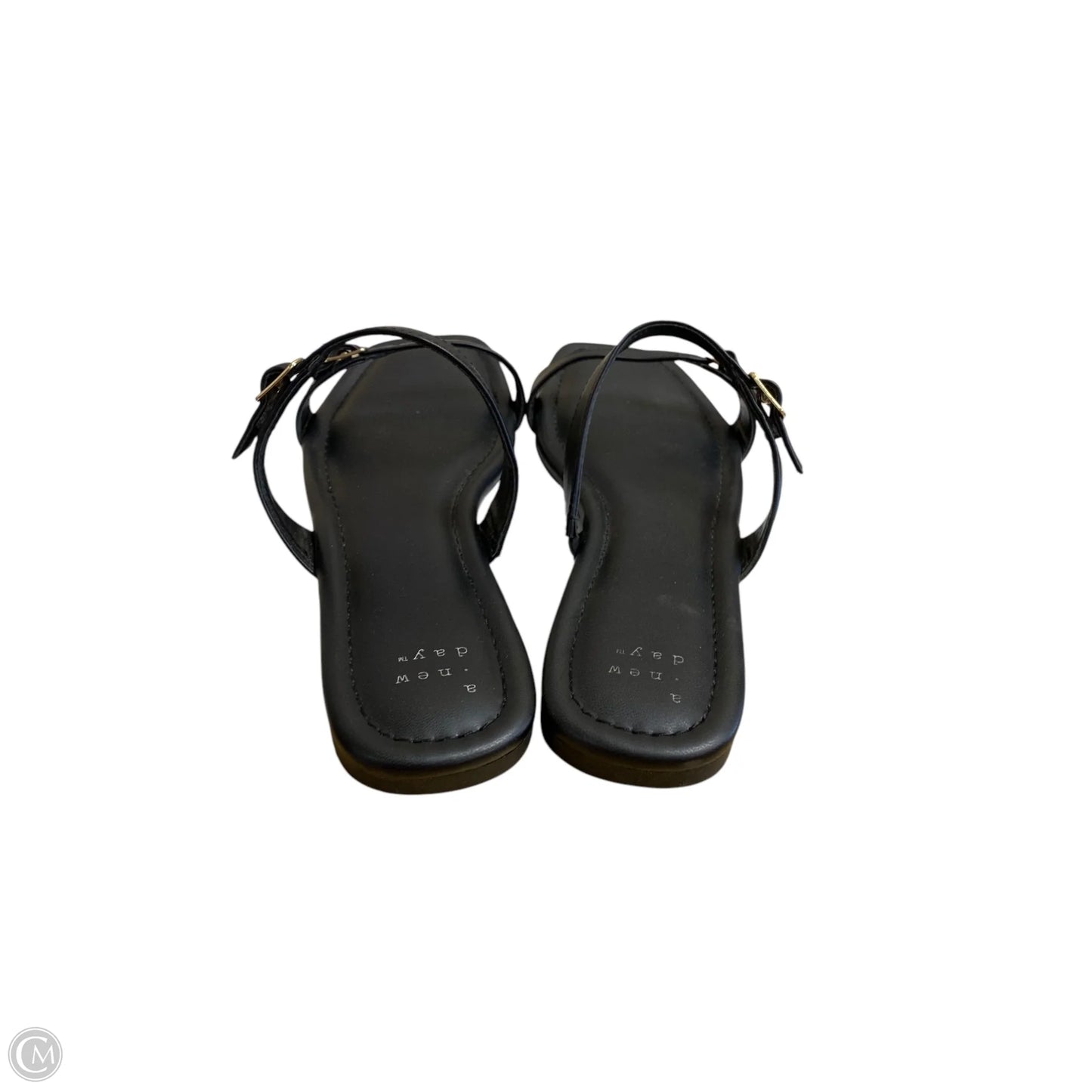 Sandals Flats By A New Day In Black, Size: 8.5