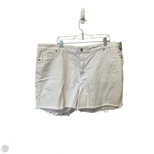 Shorts By Old Navy In White Denim, Size: 22