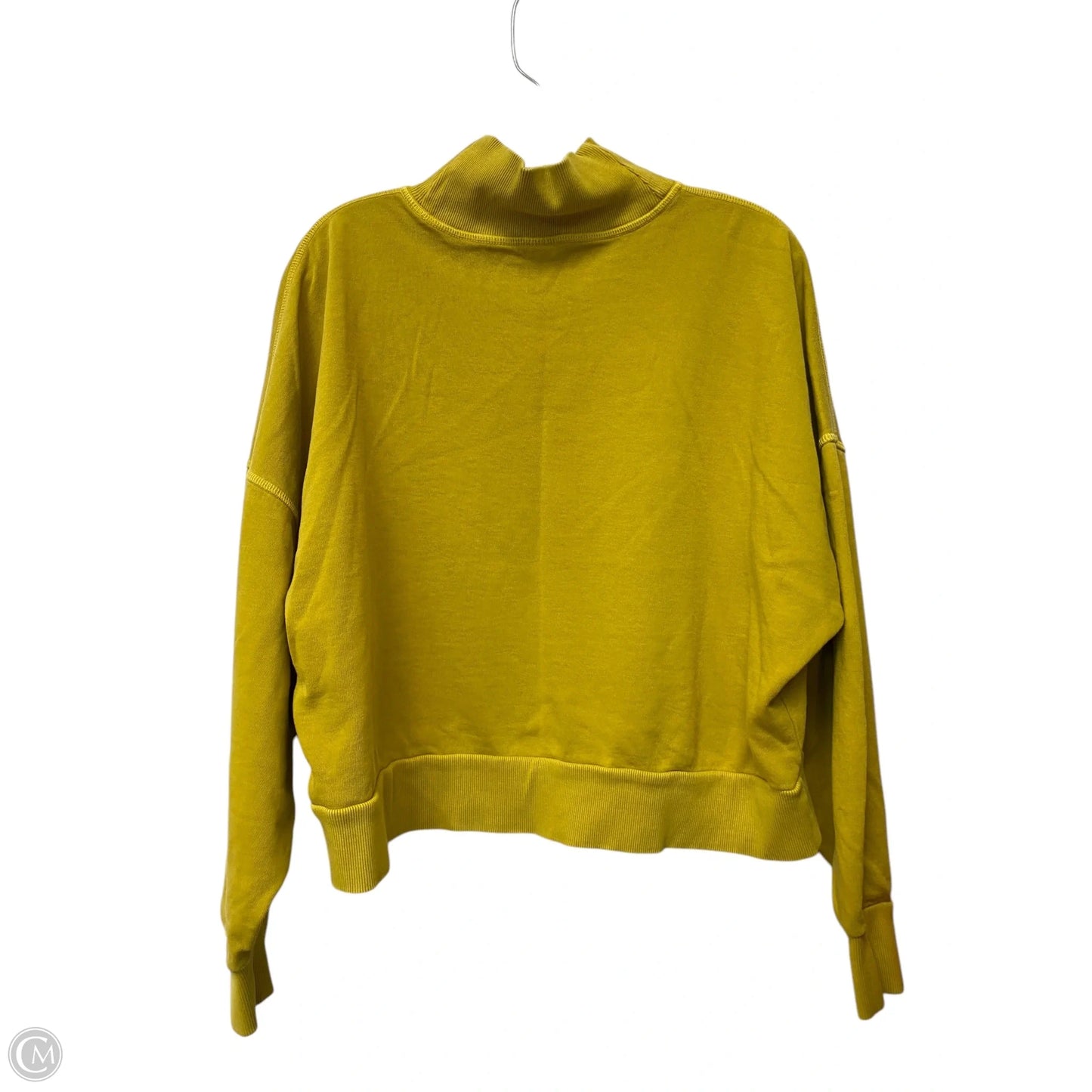 Sweatshirt Collar By The North Face In Yellow, Size: L