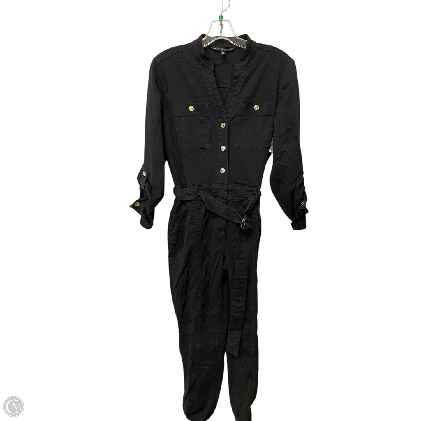 Jumpsuit By White House Black Market In Black, Size: 4