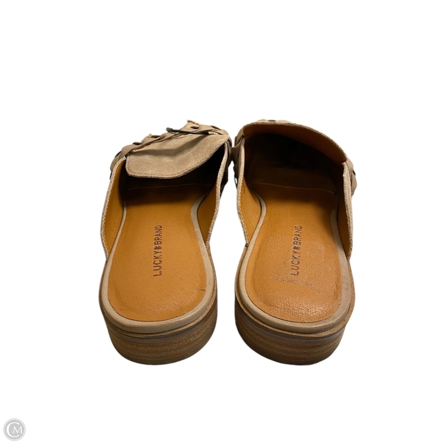 Shoes Flats By Lucky Brand In Taupe, Size: 10