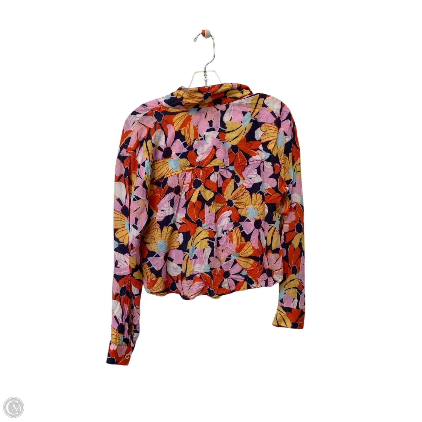 Top Long Sleeve By Maeve In Floral Print, Size: S