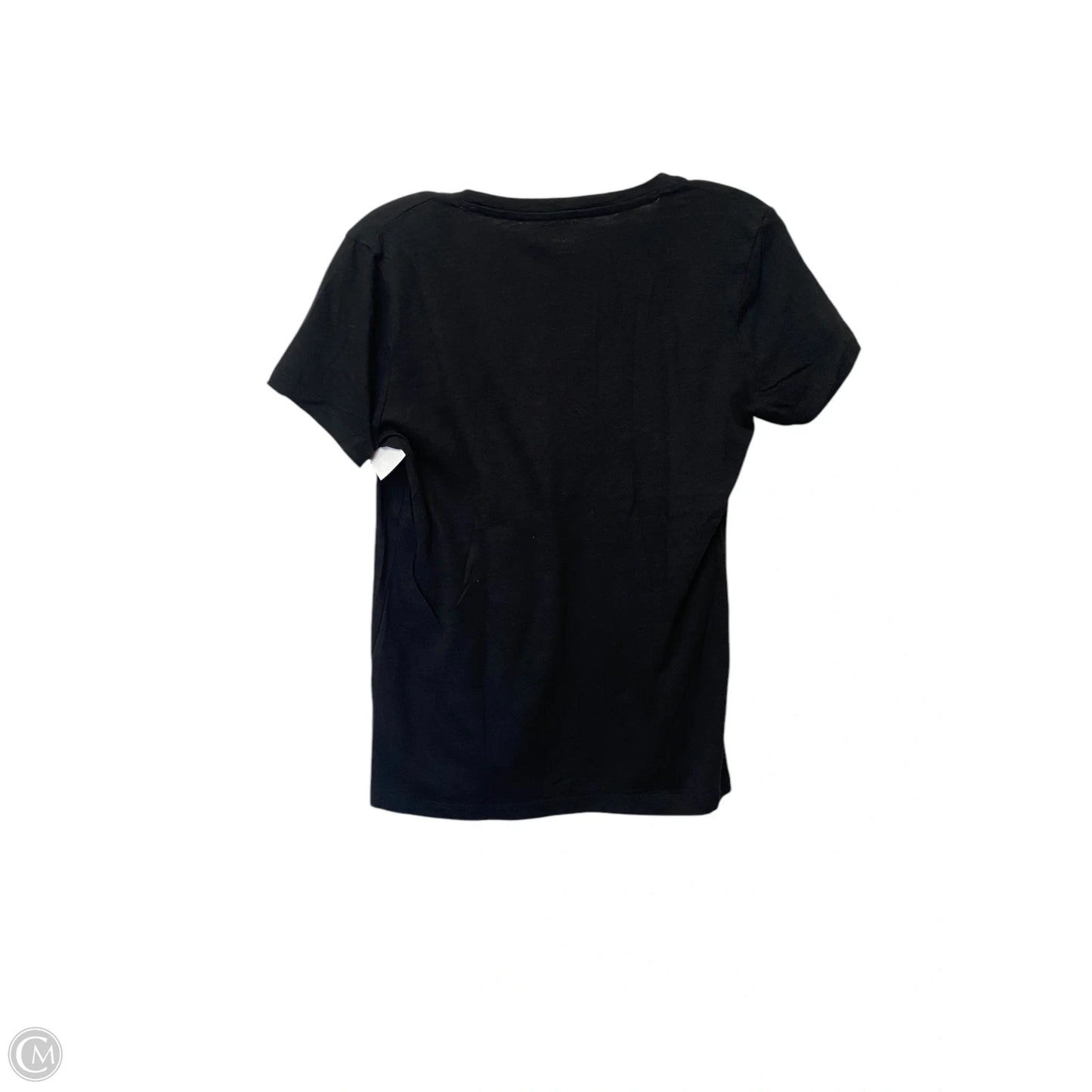 Top Short Sleeve Basic By Madewell In Black, Size: S