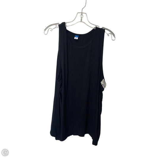 Top Sleeveless Basic By Old Navy In Black, Size: Xxl