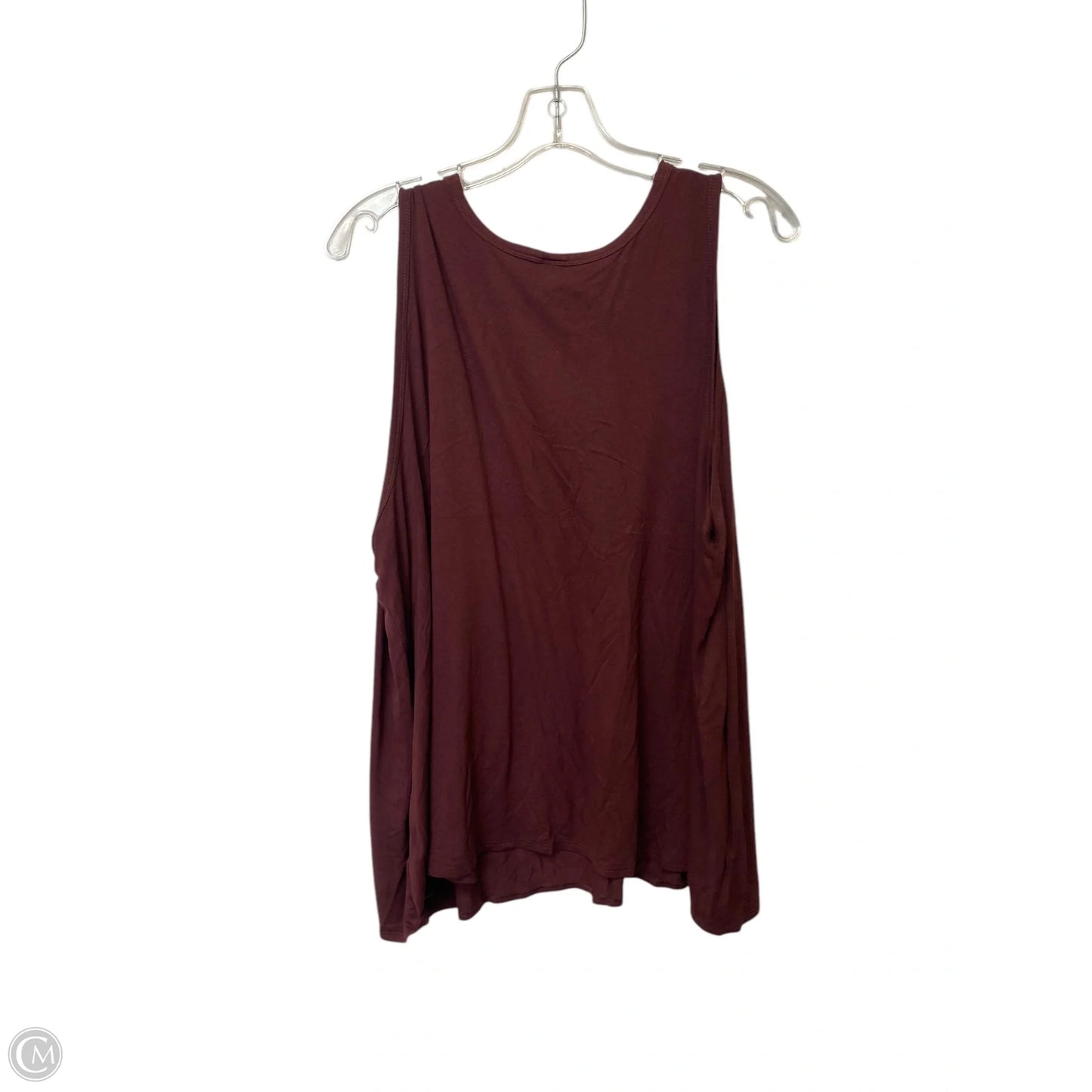 Top Sleeveless Basic By Old Navy In Red, Size: 2x