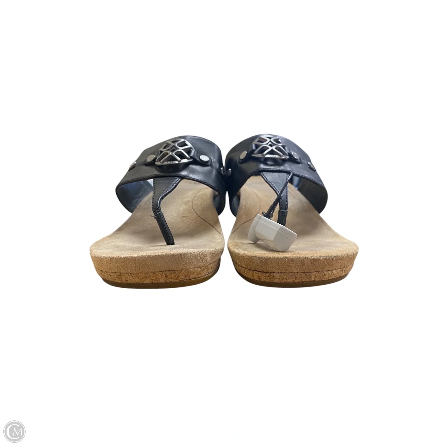 Sandals Designer By Ugg In Black, Size: 10