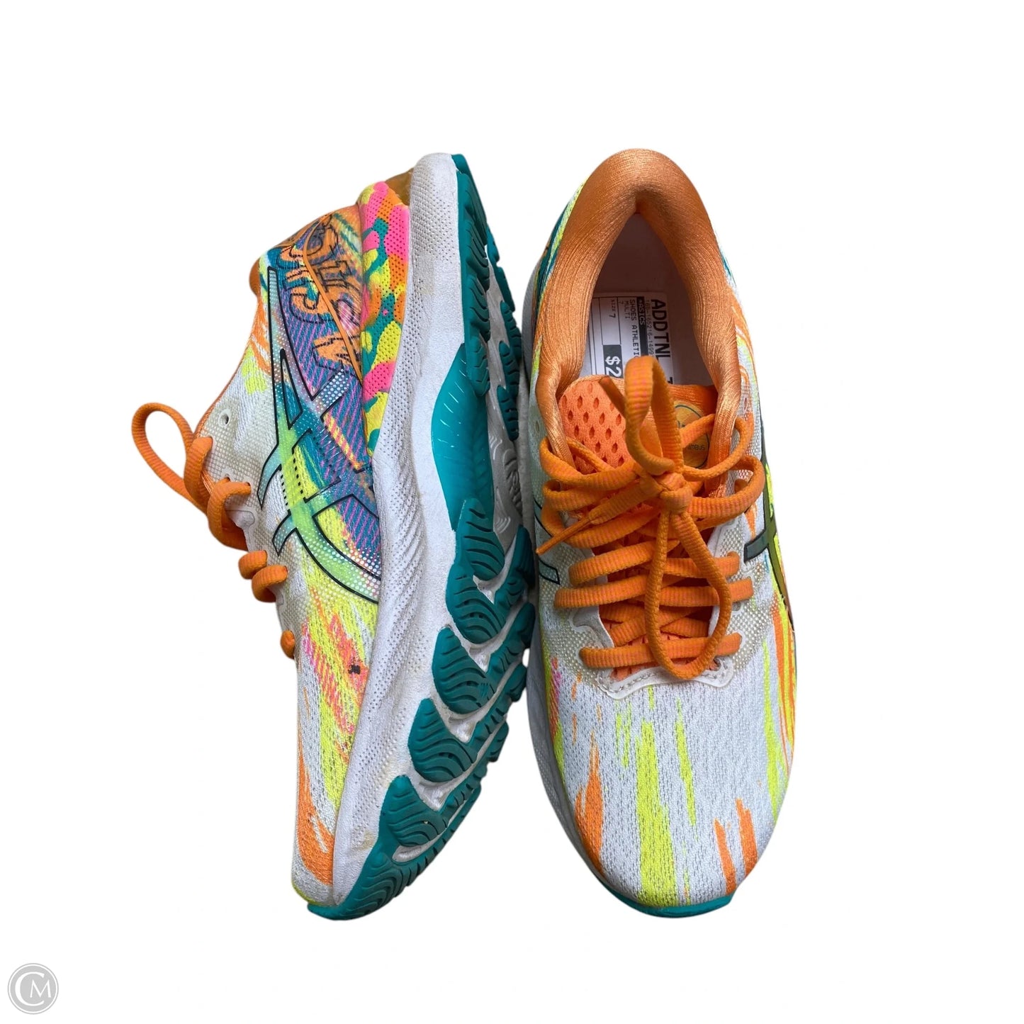 Shoes Athletic By Asics In Multi-colored, Size: 7