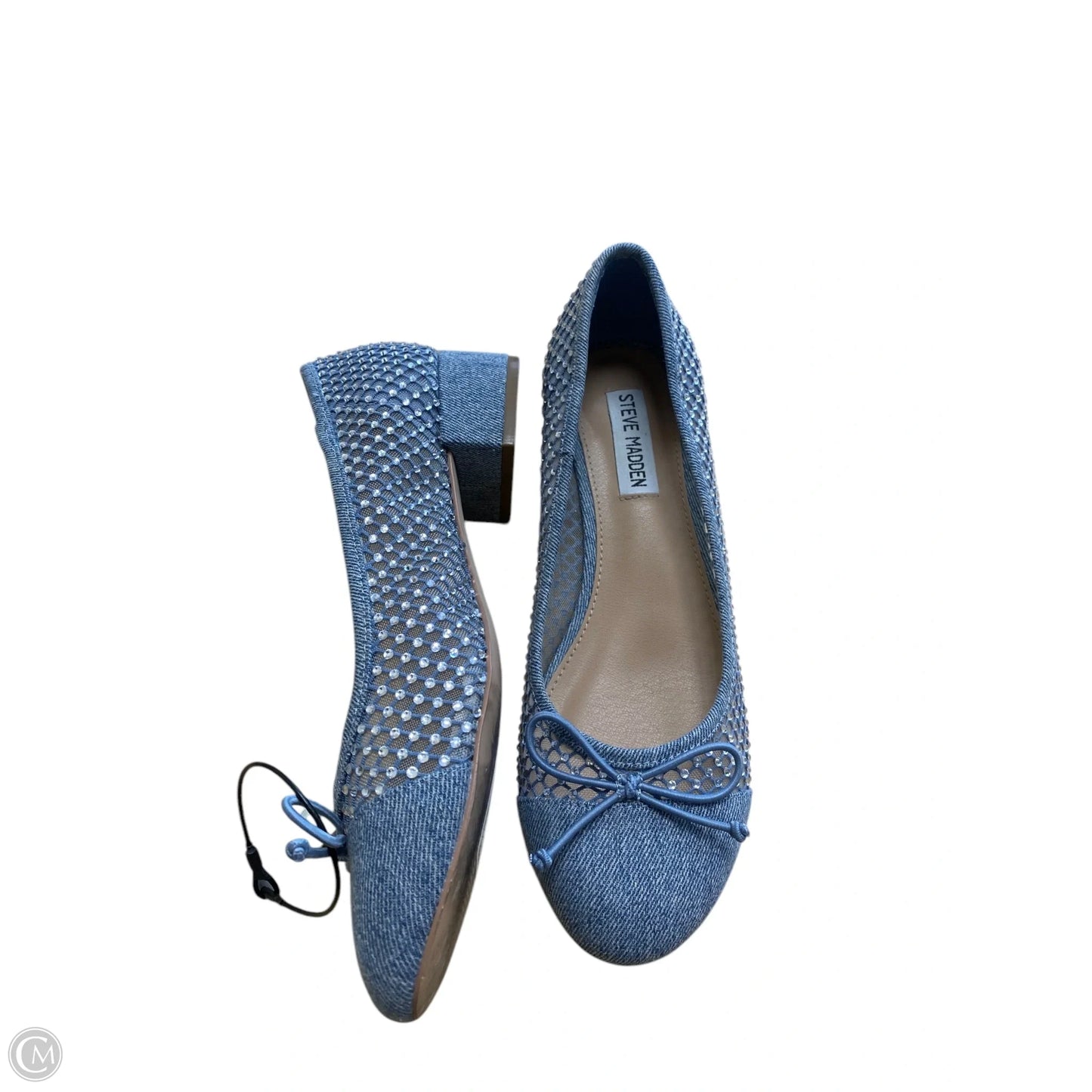 Shoes Heels Kitten By Steve Madden In Blue, Size: 8