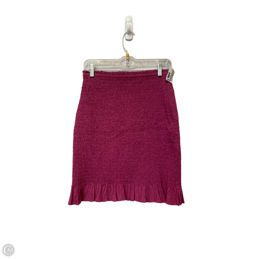 Skirt Midi By Anthropologie In Purple, Size: S