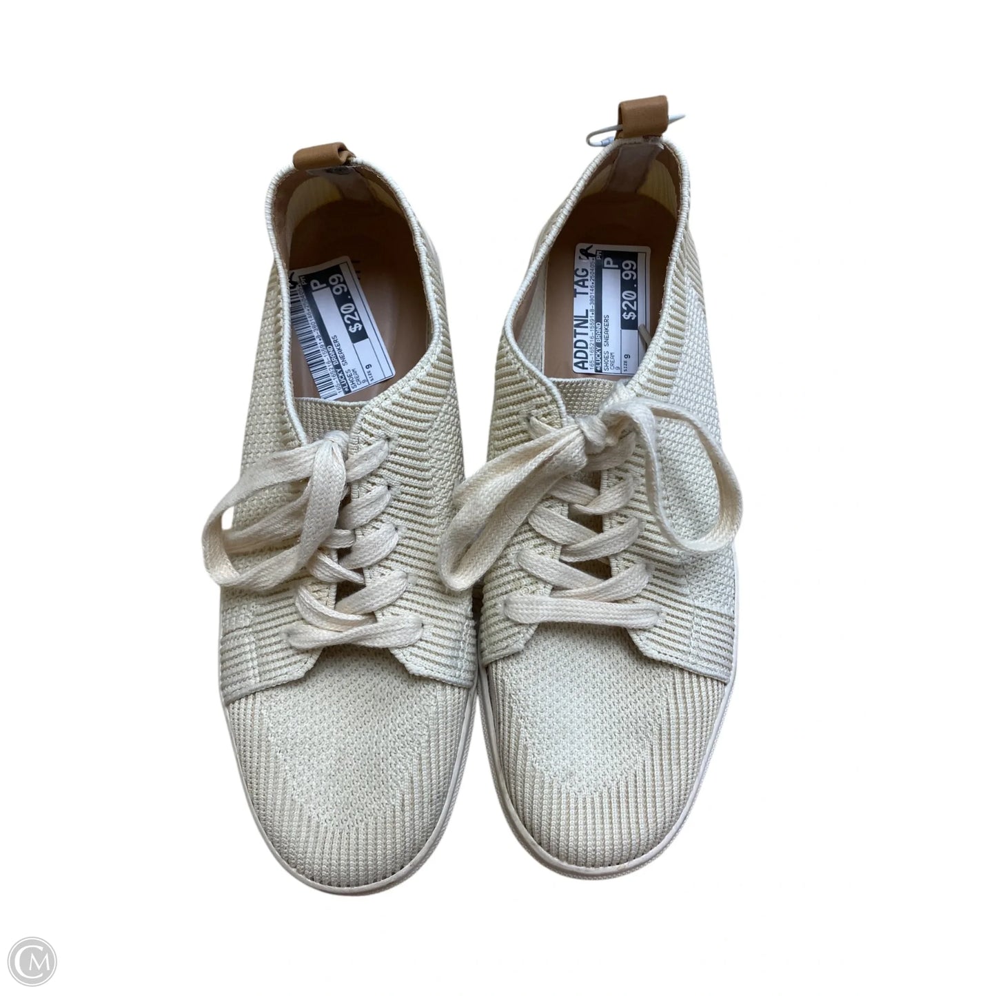 Shoes Sneakers By Lucky Brand In Cream, Size: 9