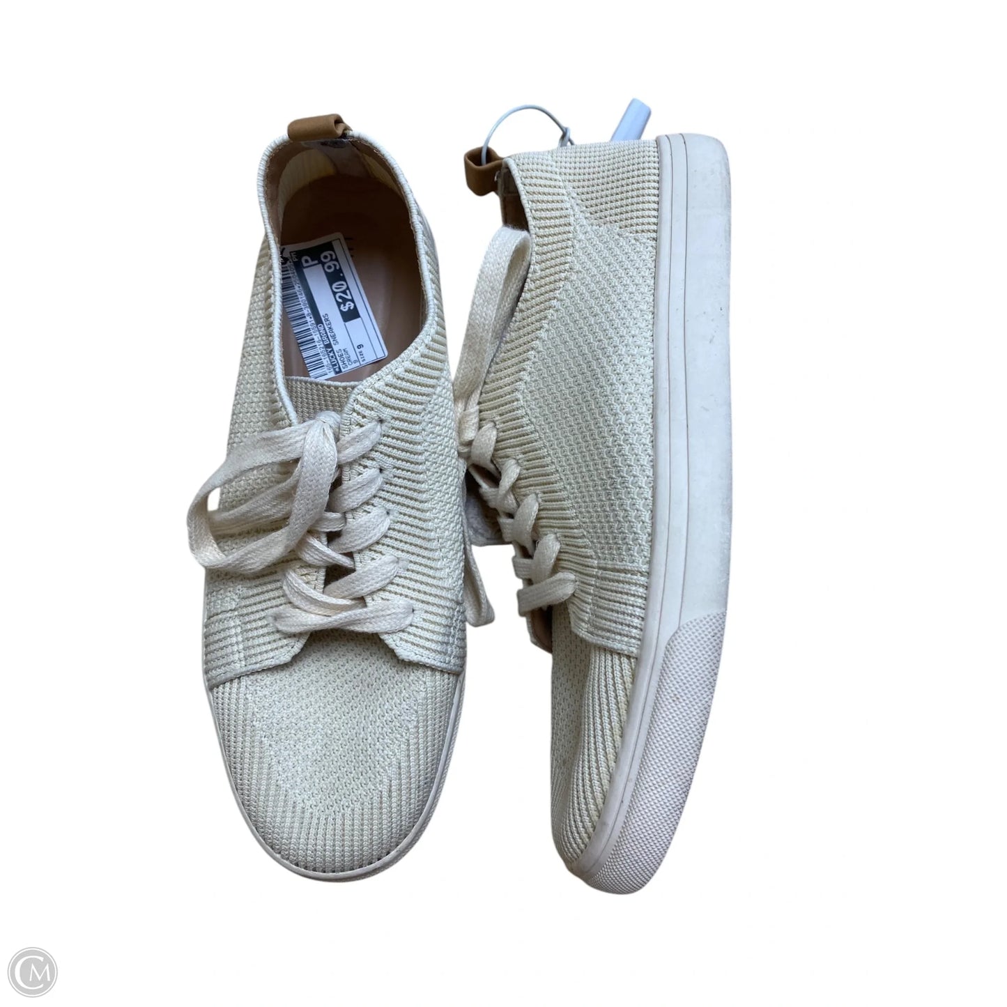 Shoes Sneakers By Lucky Brand In Cream, Size: 9