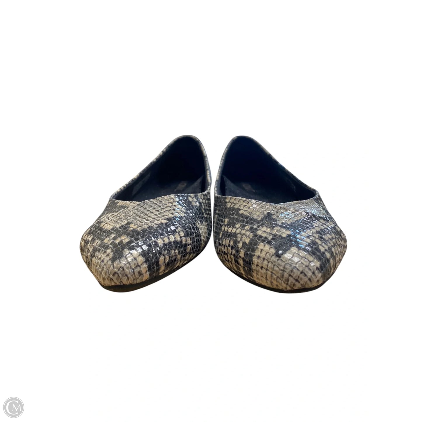 Shoes Flats By Vionic In Snakeskin Print, Size: 8.5