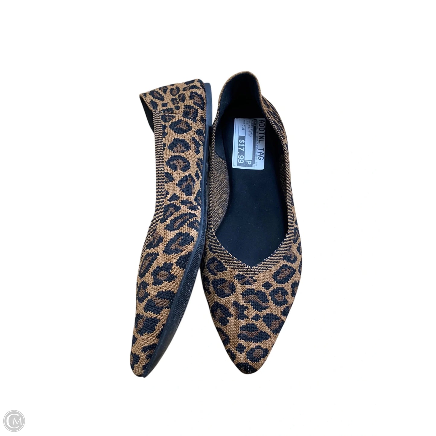 Shoes Flats By Mia In Animal Print, Size: 7.5