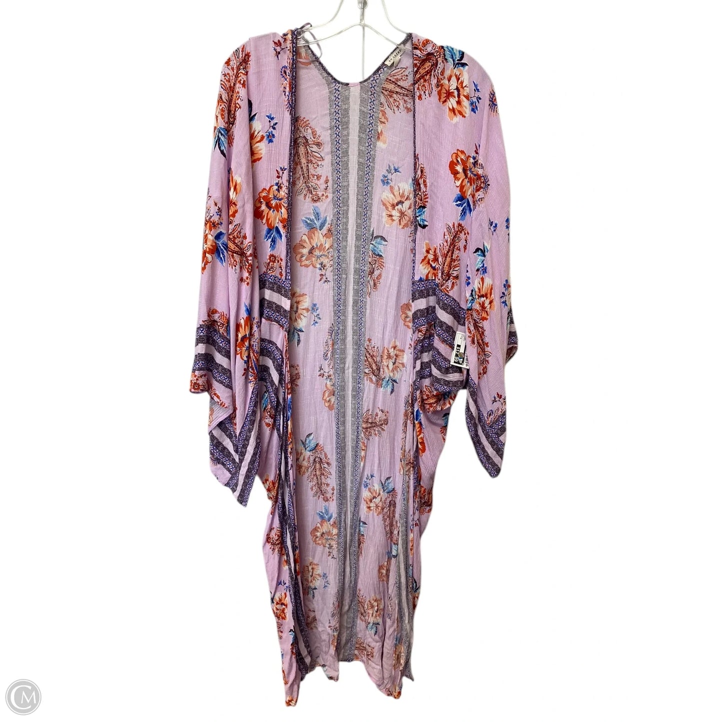 Shawl By En Creme In Purple, Size: M