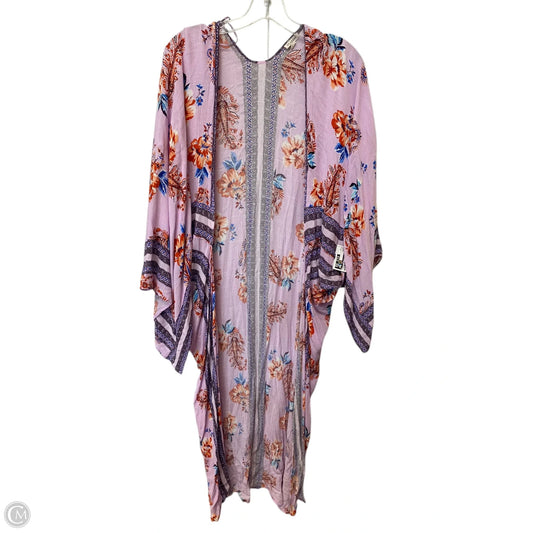 Shawl By En Creme In Purple, Size: M