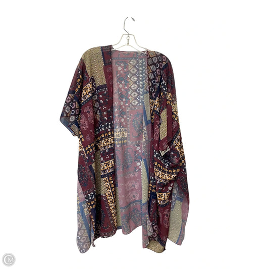 Shawl By Clothes Mentor In Multi-colored, Size: Osfm