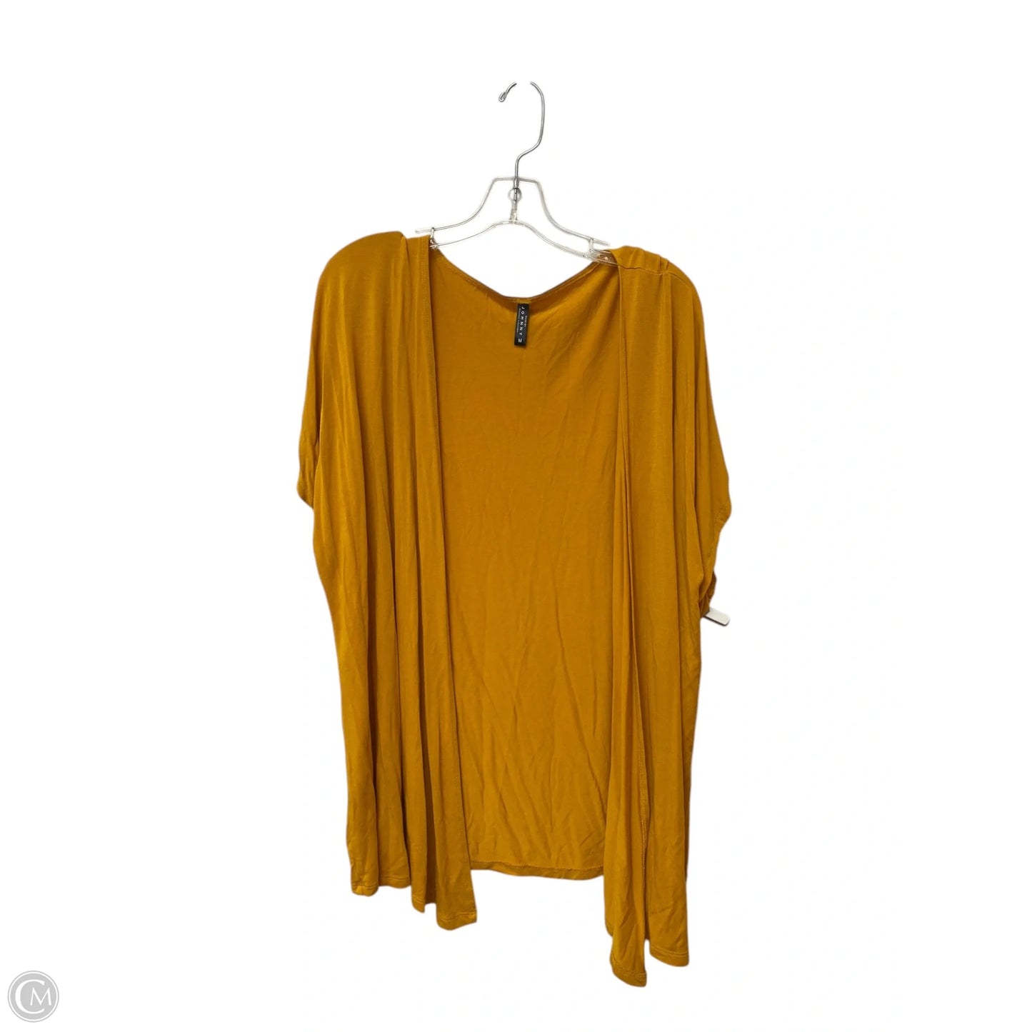 Shawl By Clothes Mentor In Yellow, Size: M