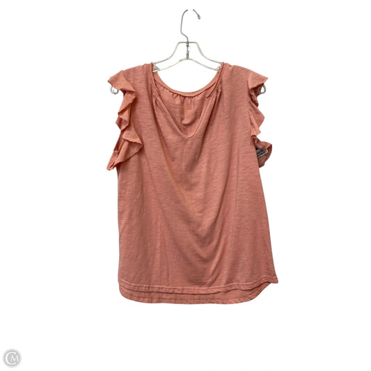 Top Sleeveless Basic By Clothes Mentor In Pink, Size: L