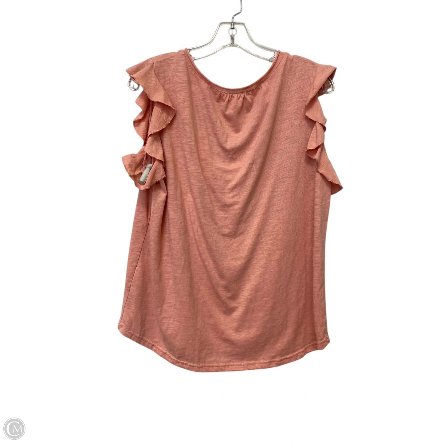 Top Sleeveless Basic By Clothes Mentor In Pink, Size: L