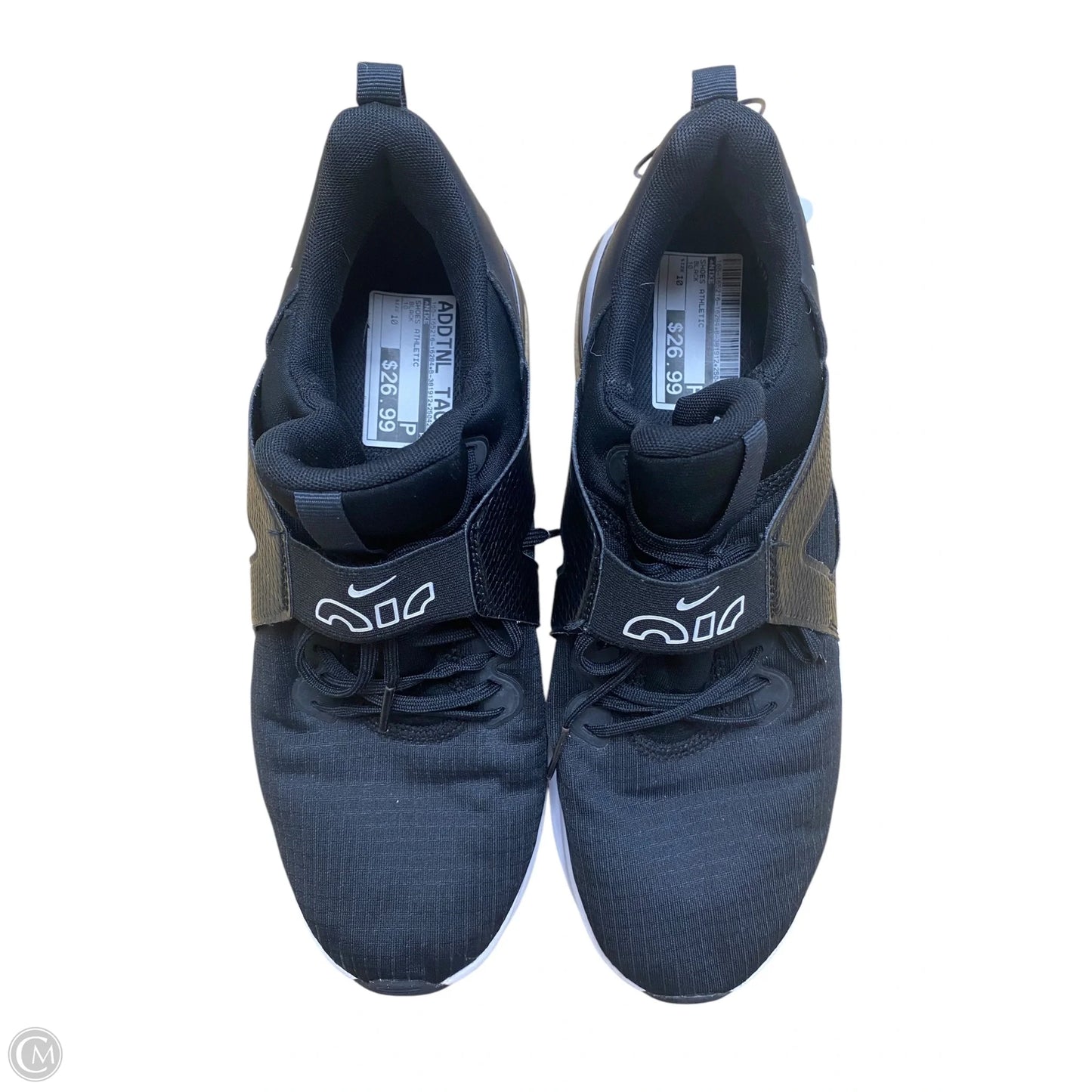 Shoes Athletic By Nike In Black, Size: 10