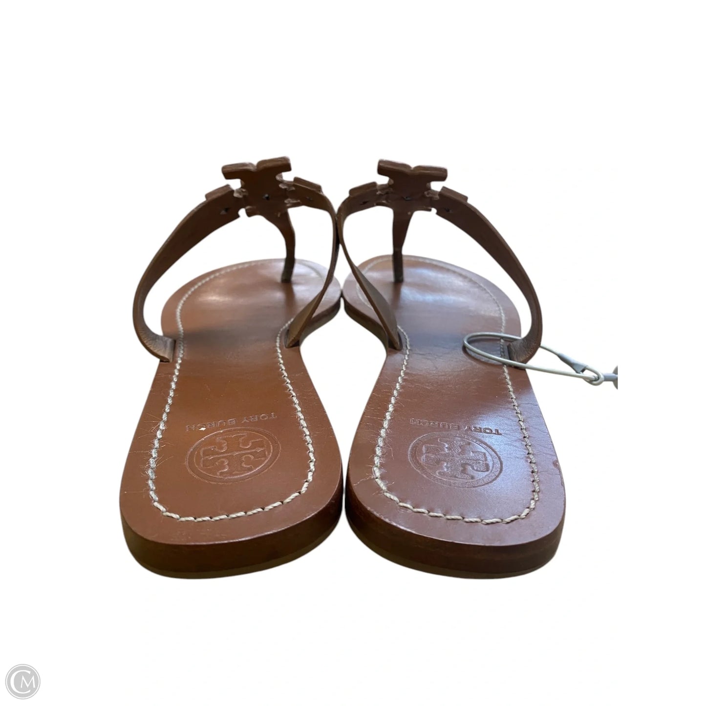 Sandals Designer By Tory Burch In Gold, Size: 8.5