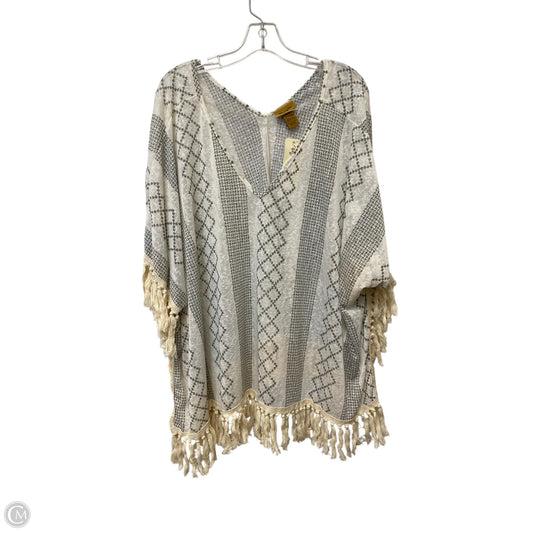 Shawl By Wrangler In Cream, Size: Xxl