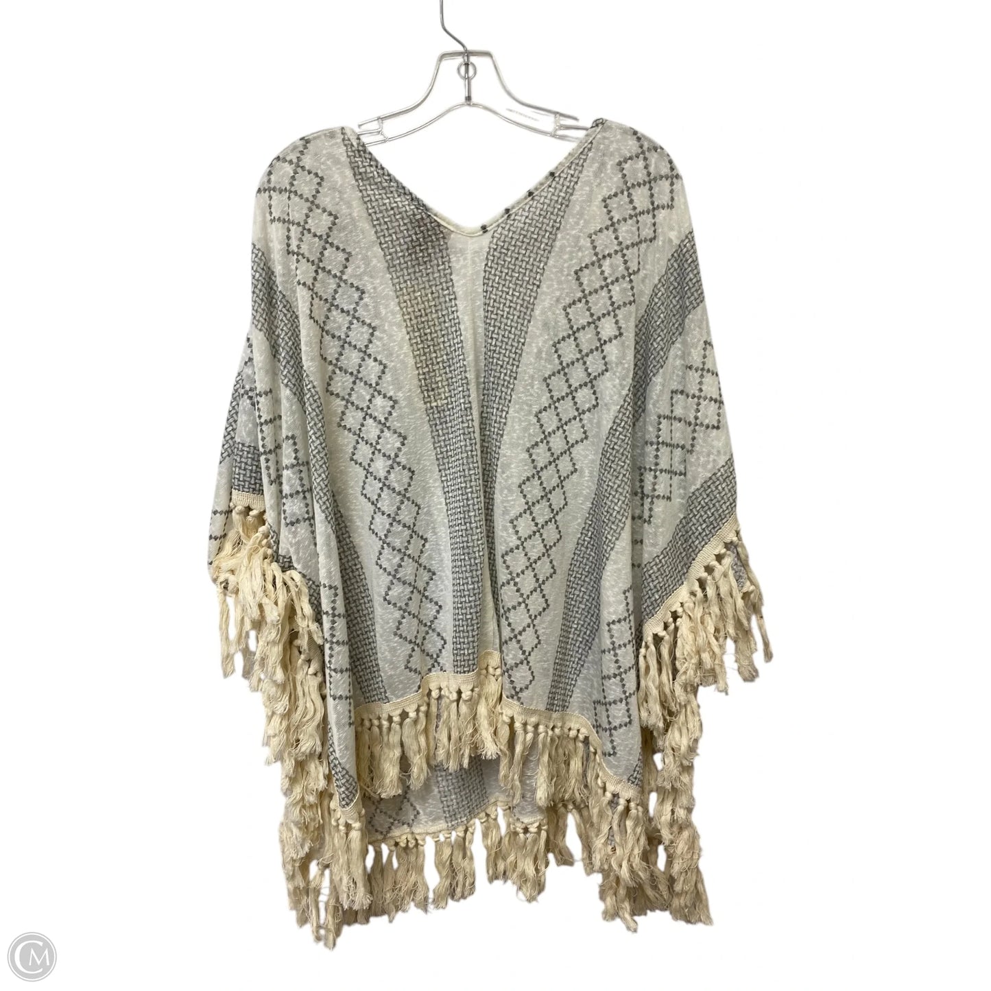 Shawl By Wrangler In Cream, Size: Xxl