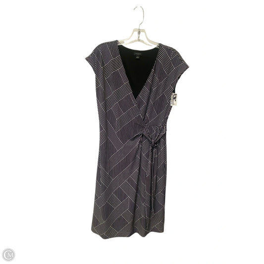 Dress Casual Midi By Ann Taylor In Black, Size: S