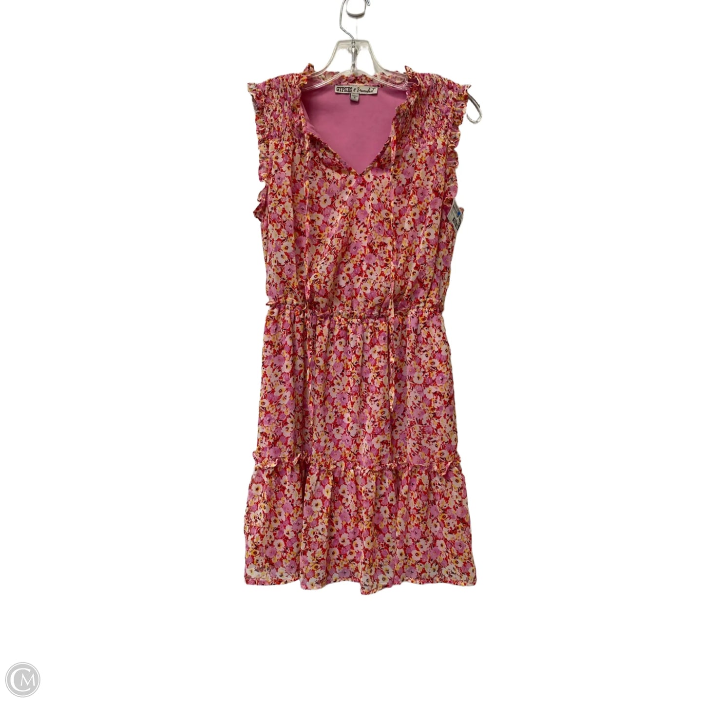 Dress Casual Short By Clothes Mentor In Pink, Size: S