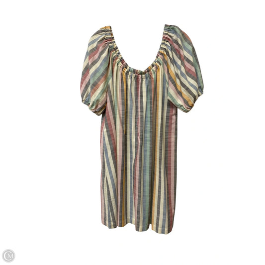 Dress Casual Midi By Clothes Mentor In Striped Pattern, Size: M